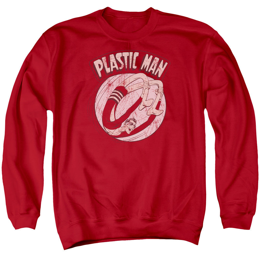 DC Comics Bounce Mens Crewneck Sweatshirt Red Officially Licensed