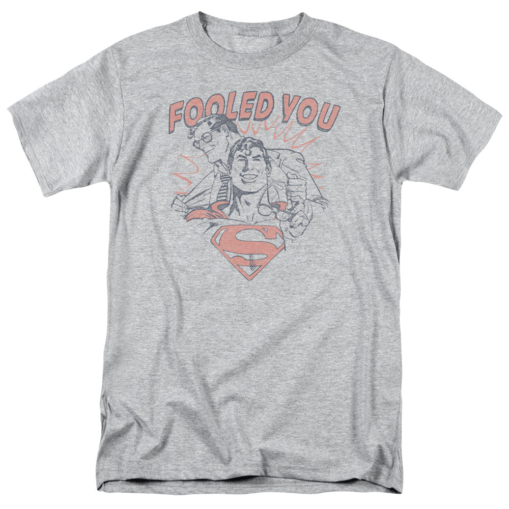 DC Comics Fooled You Mens T Shirt Athletic Heather Officially Licensed
