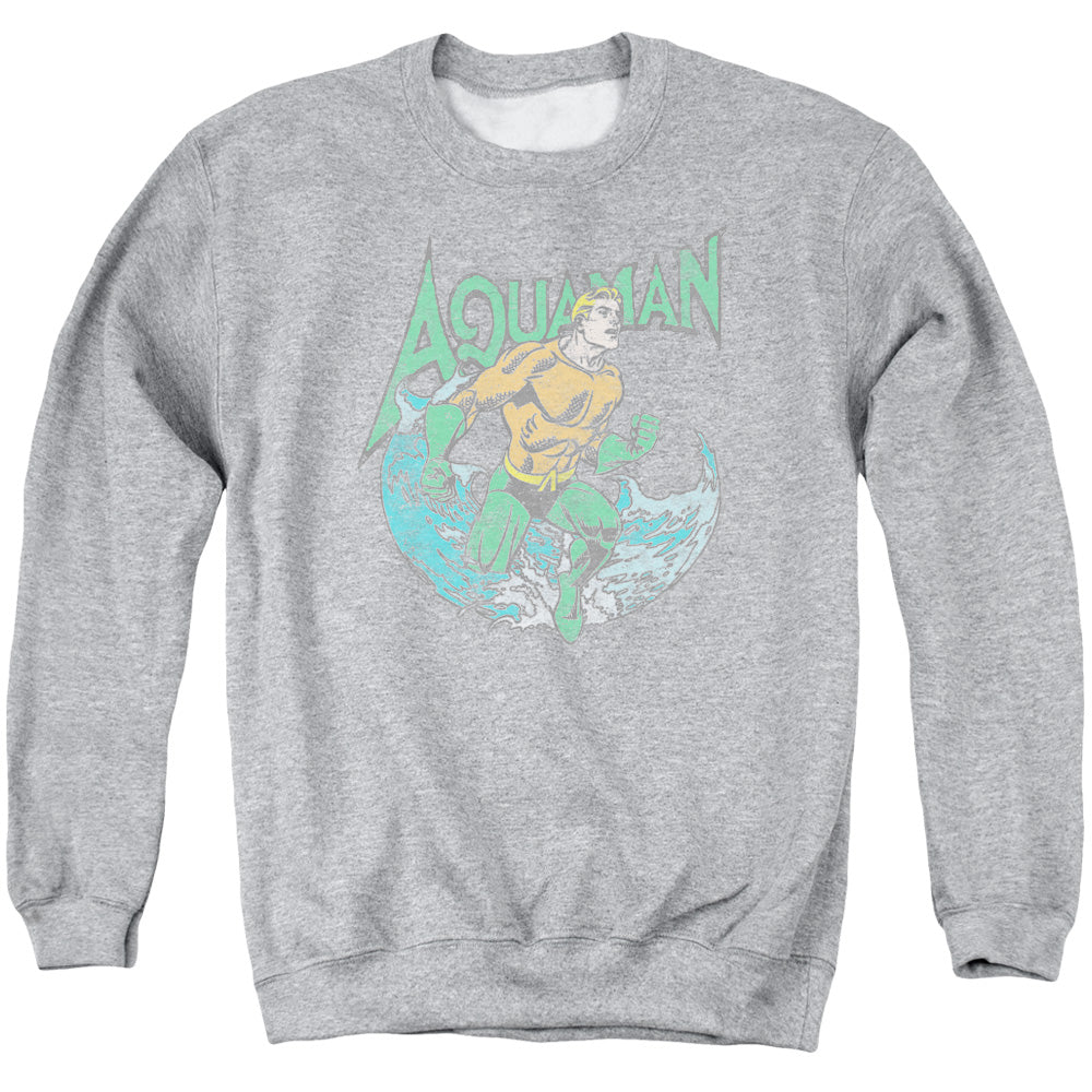 DC Comics Marco Mens Crewneck Sweatshirt Athletic Heather Officially Licensed