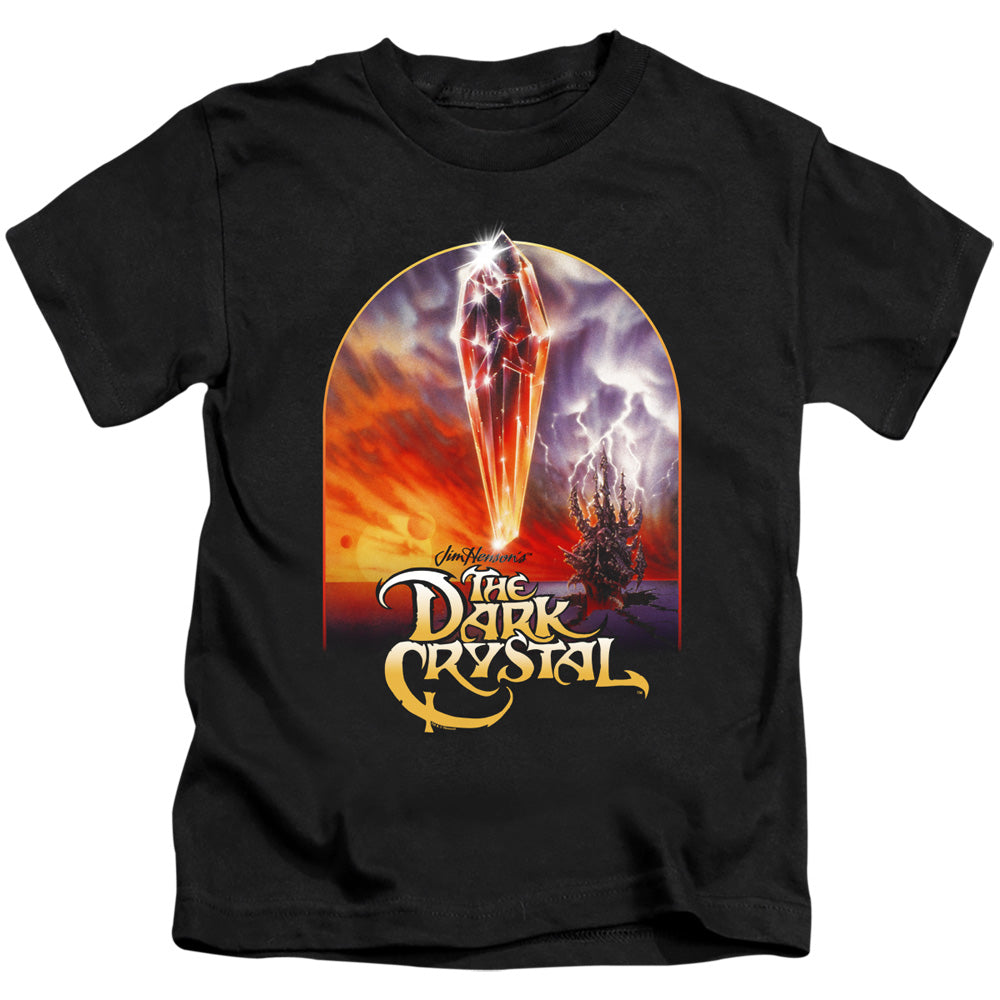 Dark Crystal Crystal Poster Juvenile Kids Youth T Shirt Black (4) Officially Licensed
