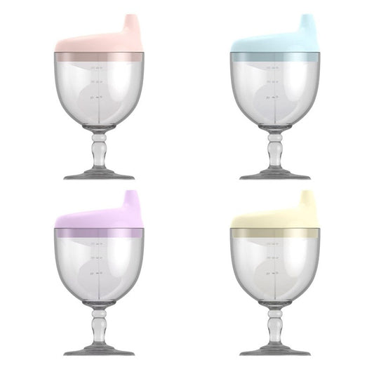 150ML Baby Goblet Water Bottle Infant Cups With Duckbill Mouth Shape For Feeding Baby Training >0M