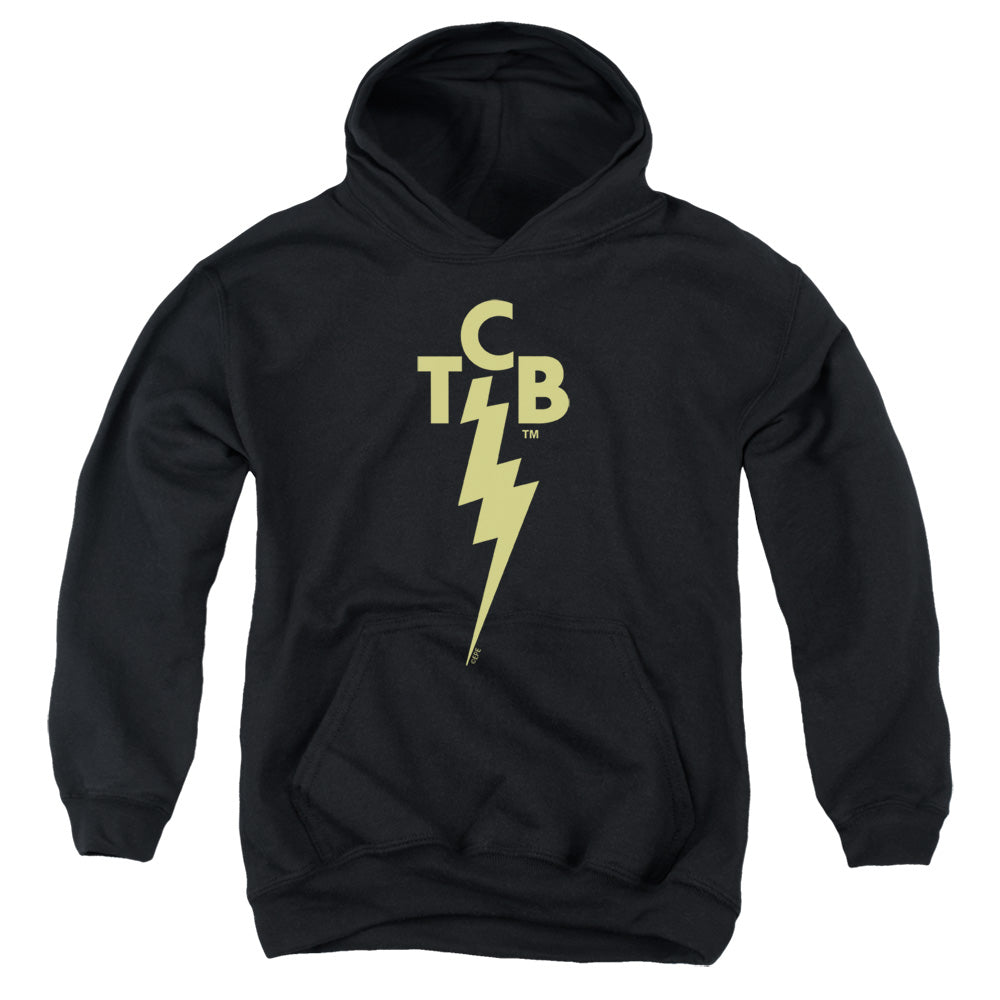 Elvis Presley Tcb Logo Kids Youth Hoodie Black Officially Licensed