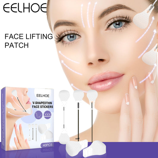 EELHOE EELHOE V Shape Thin Chin Muscle Lift To Eliminate Swelling And Shaping Patch Facial Skin Tightening And Shrinking Patch