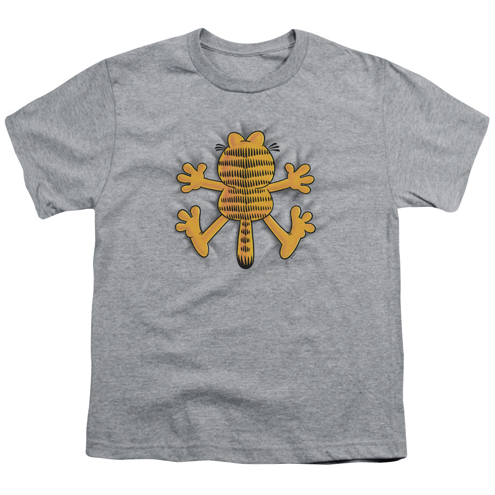 Garfield Ow Kids Youth T Shirt Athletic Heather