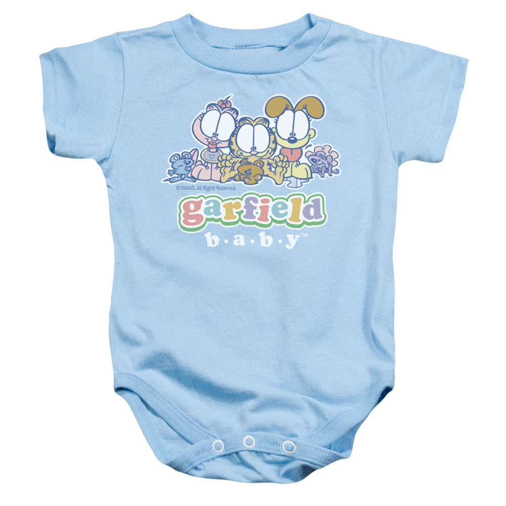 Garfield Baby Gang Infant Baby Snapsuit Light Blue (18 Mos)