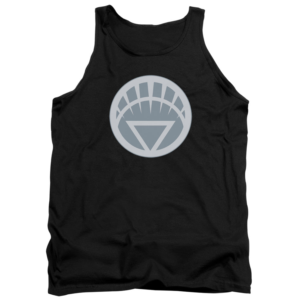 Green Lantern White Symbol Mens Tank Top Shirt Black Officially Licensed