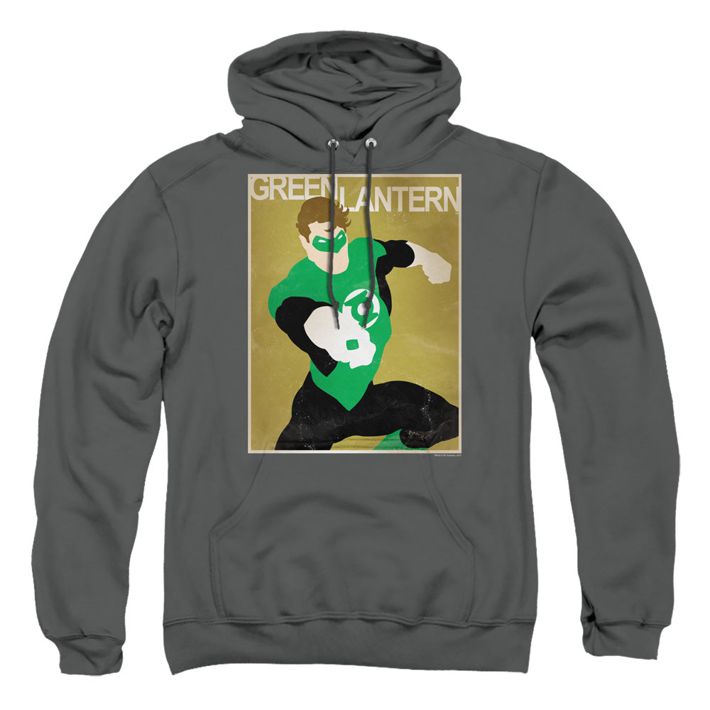 Dc Simple Gl Poster Mens Hoodie Charcoal Officially Licensed