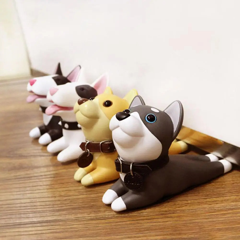 “Pawse Patrol” Cartoon Door Stopper – The Adorable Way to Block Bumps & Save Little Fingers