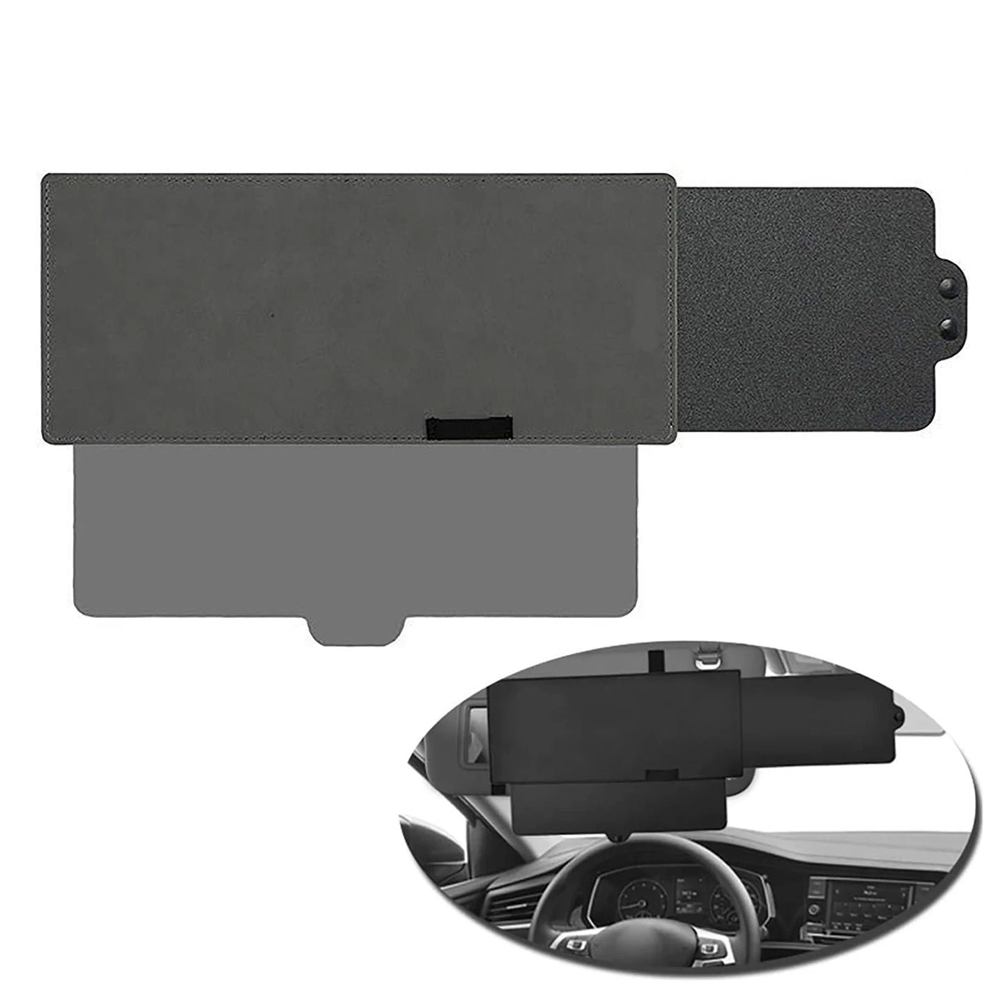GlareBlocker Pro – Polarized Sun Visor Extender for Cars