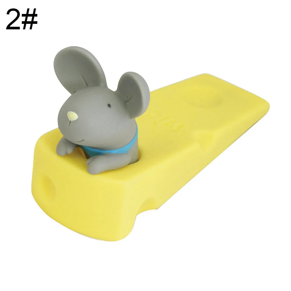 “Pawse Patrol” Cartoon Door Stopper – The Adorable Way to Block Bumps & Save Little Fingers