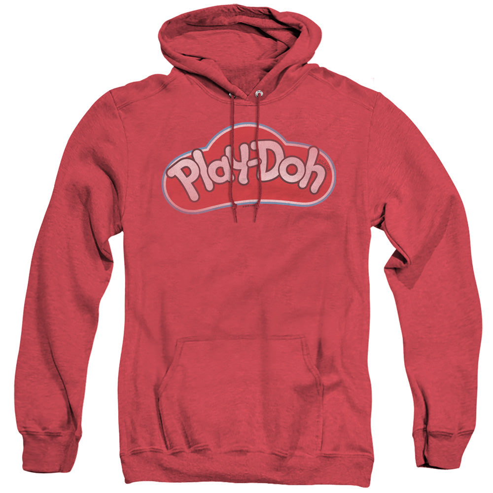 Play Doh Lid Mens Heather Hoodie Red Officially Licensed