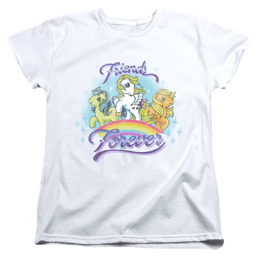 My Little Pony Retro Friends Forever Womens T Shirt White Officially Licensed