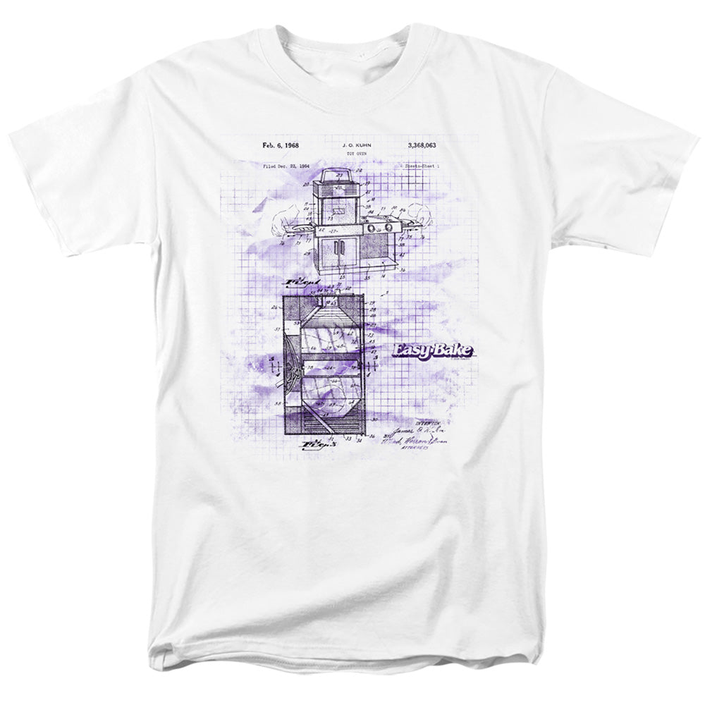 Easy Bake Oven Easy Bake Patent Mens T Shirt White Officially Licensed