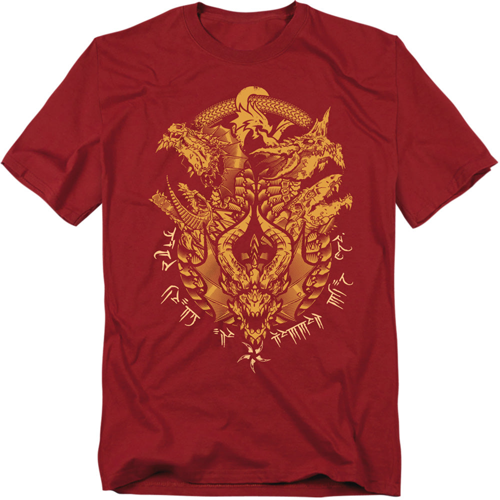 Dungeons And Dragons Tryanny Of Dragons Mens T Shirt Cardinal Officially Licensed