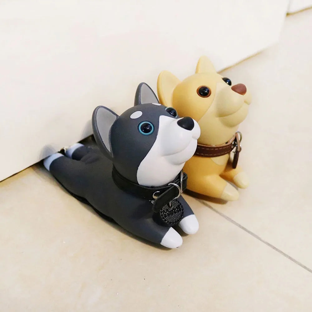 “Pawse Patrol” Cartoon Door Stopper – The Adorable Way to Block Bumps & Save Little Fingers