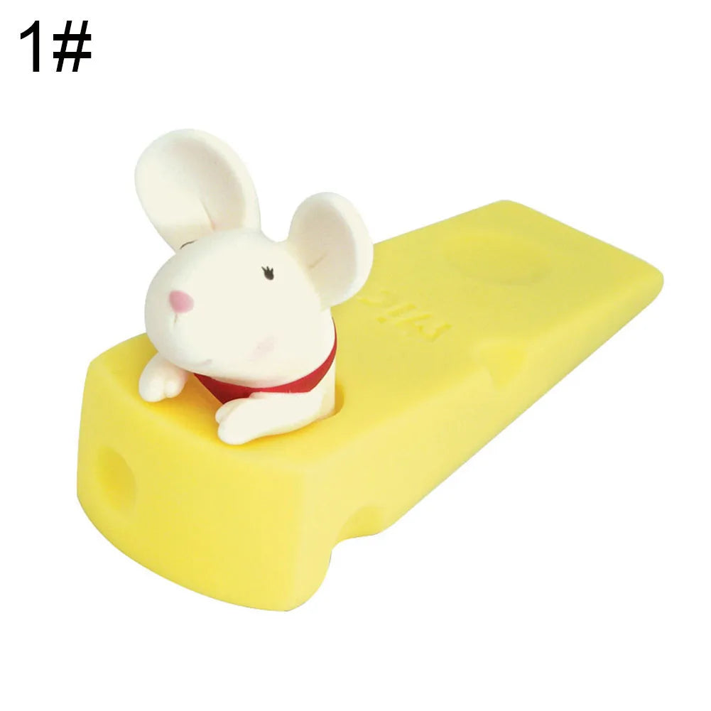 “Pawse Patrol” Cartoon Door Stopper – The Adorable Way to Block Bumps & Save Little Fingers