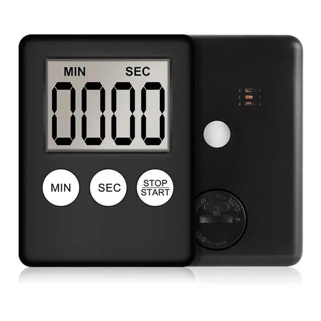 Tick-Tock Tech – Magnetic Digital Kitchen Timer with LCD Screen & Alarm Countdown (Color Options Available)