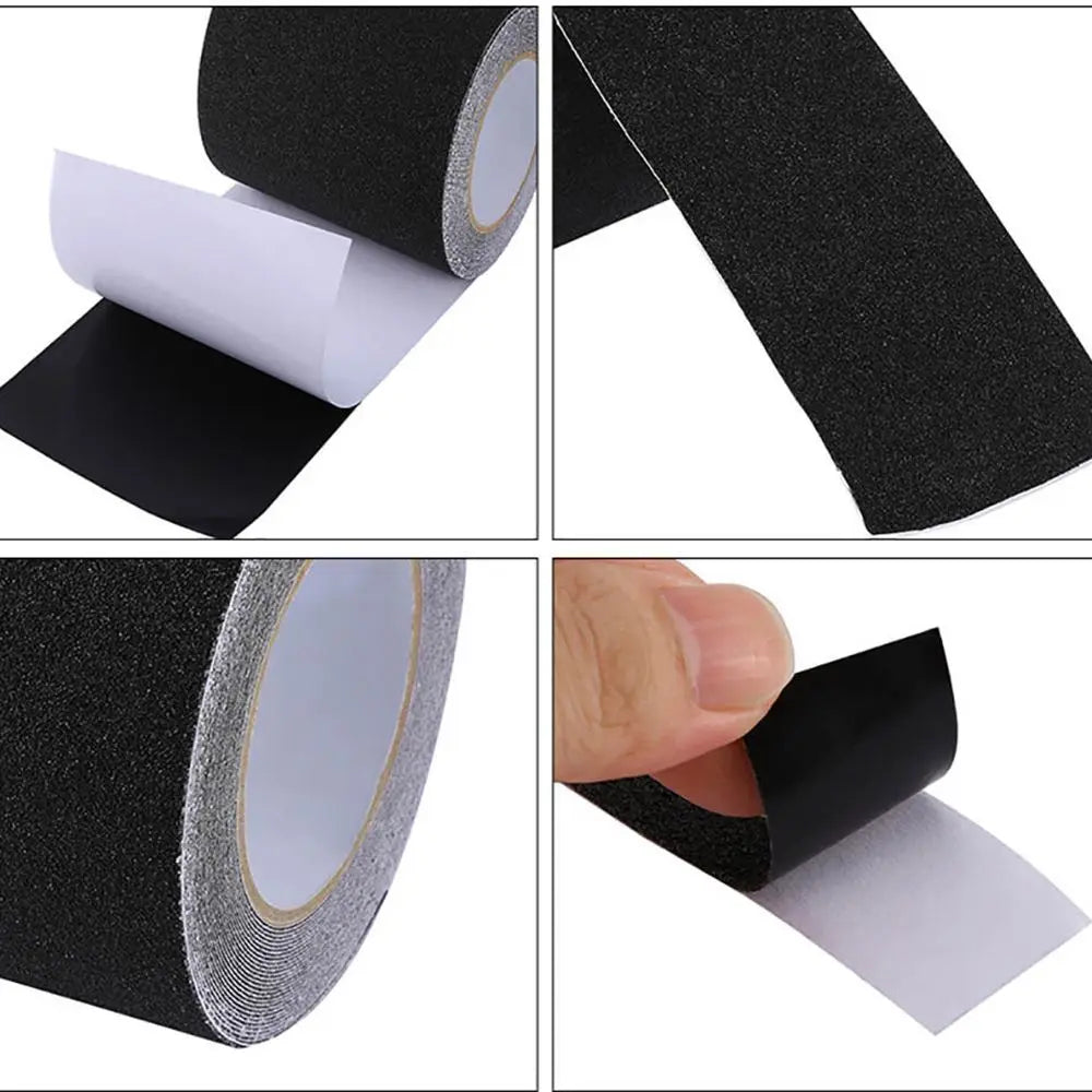 GripWiz 5m Pro Anti-Slip Safety Tape – Outdoor/Indoor High-Friction Waterproof Traction Roll