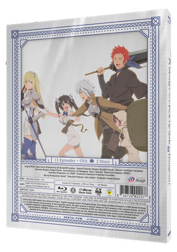 Is It Wrong To Try To Pick Up Girls In A Dungeon!? - Season 1 - SteelBook