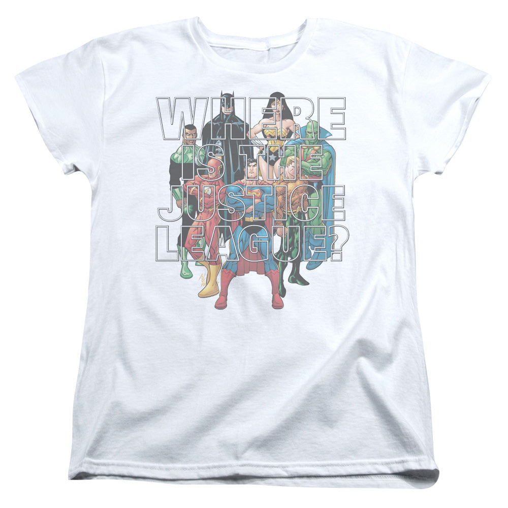 Justice League Classified #1 Cover Womens T Shirt White Officially Licensed