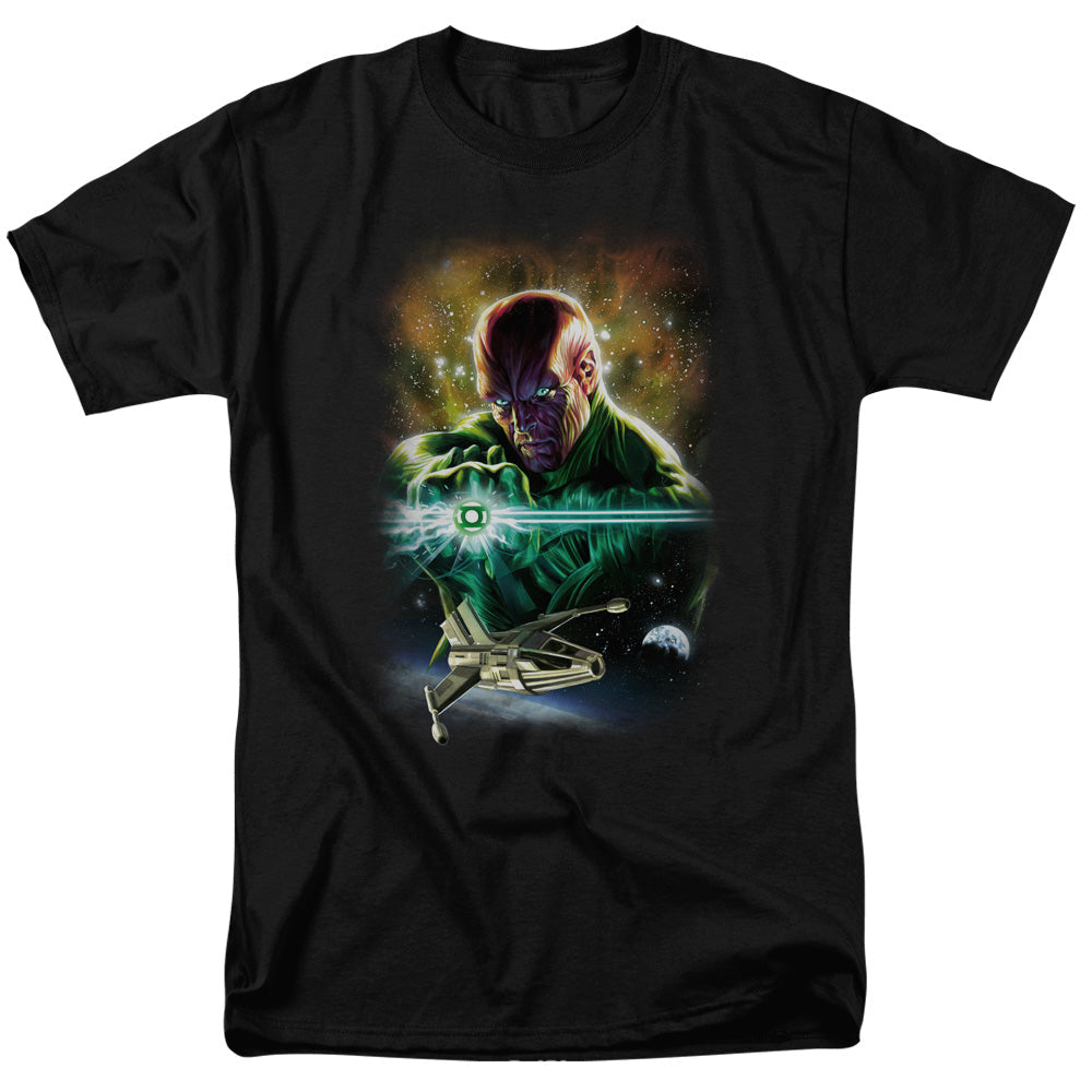 Jla(Gl) Abin Sur Mens T Shirt Black Officially Licensed