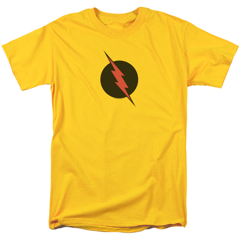 Justice League Of America Reverse Flash Mens T Shirt Yellow Officially Licensed