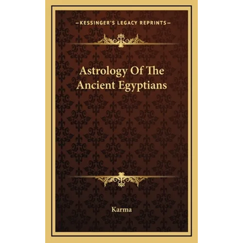 Astrology Of The Ancient Egyptians