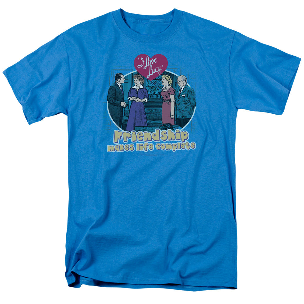 I Love Lucy Complete Mens T Shirt Turquoise Officially Licensed