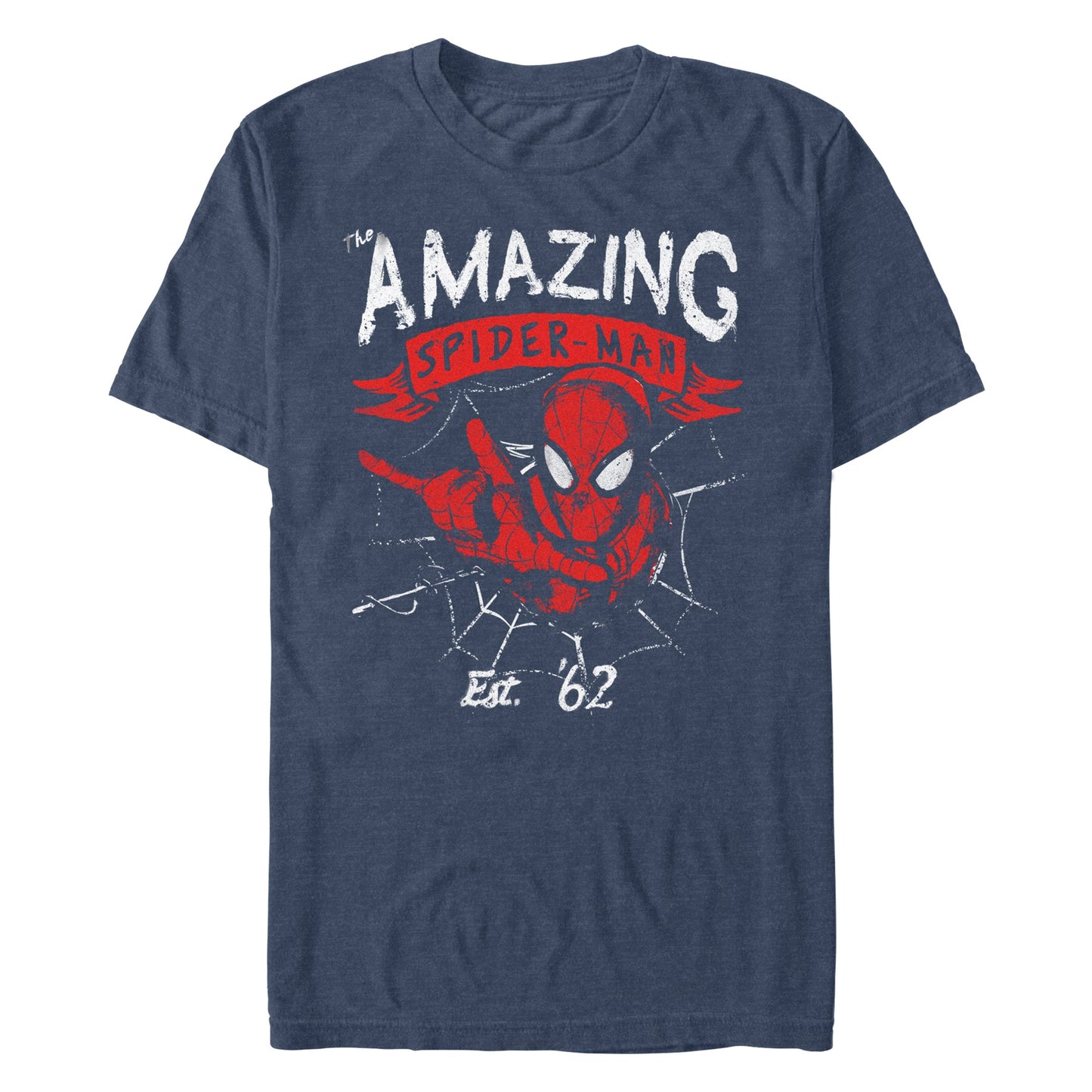 Marvel Grunge Fwip Mens T Shirt