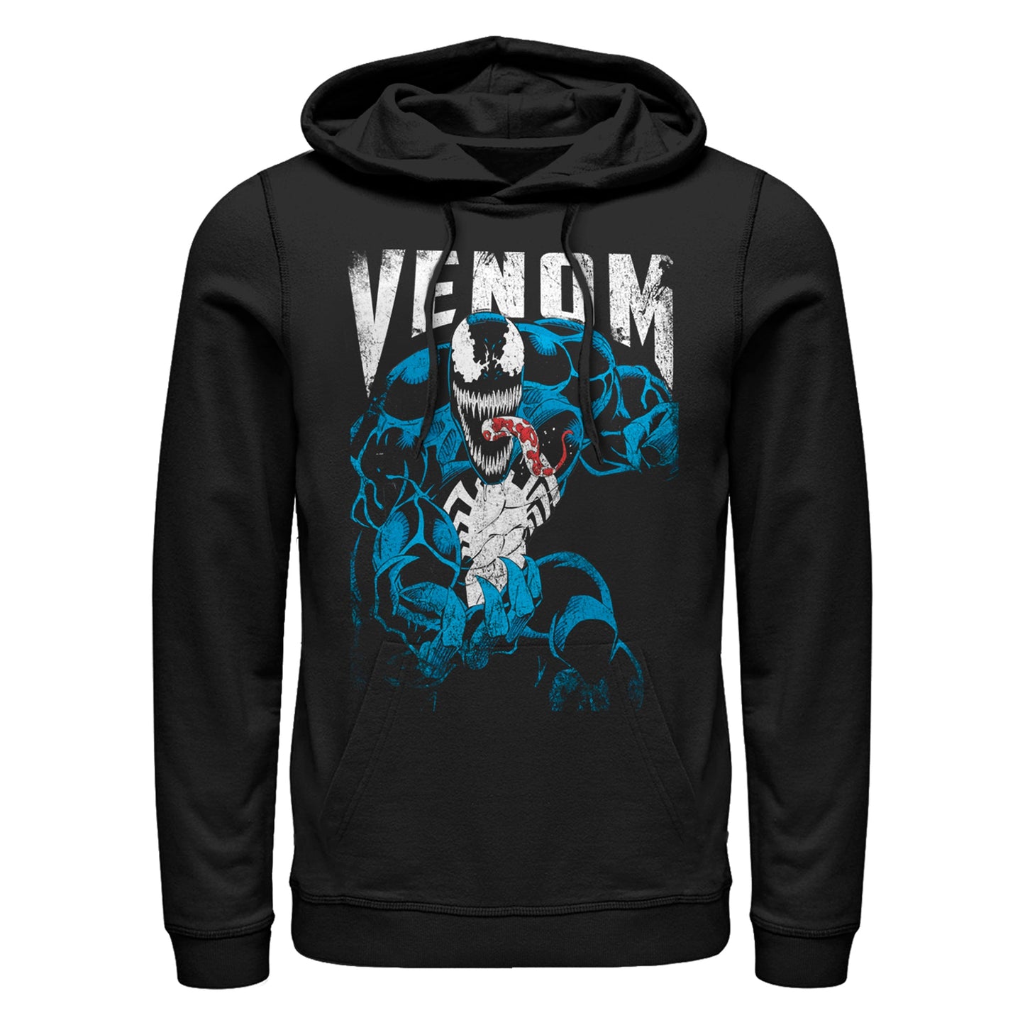 Marvel Venom Grunge Lightweight Mens Hoodie