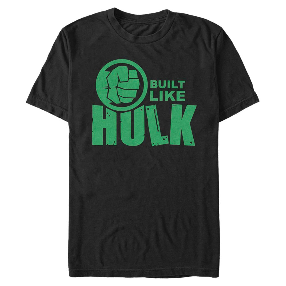 Marvel Hulk Smash Logo Mens T Shirt