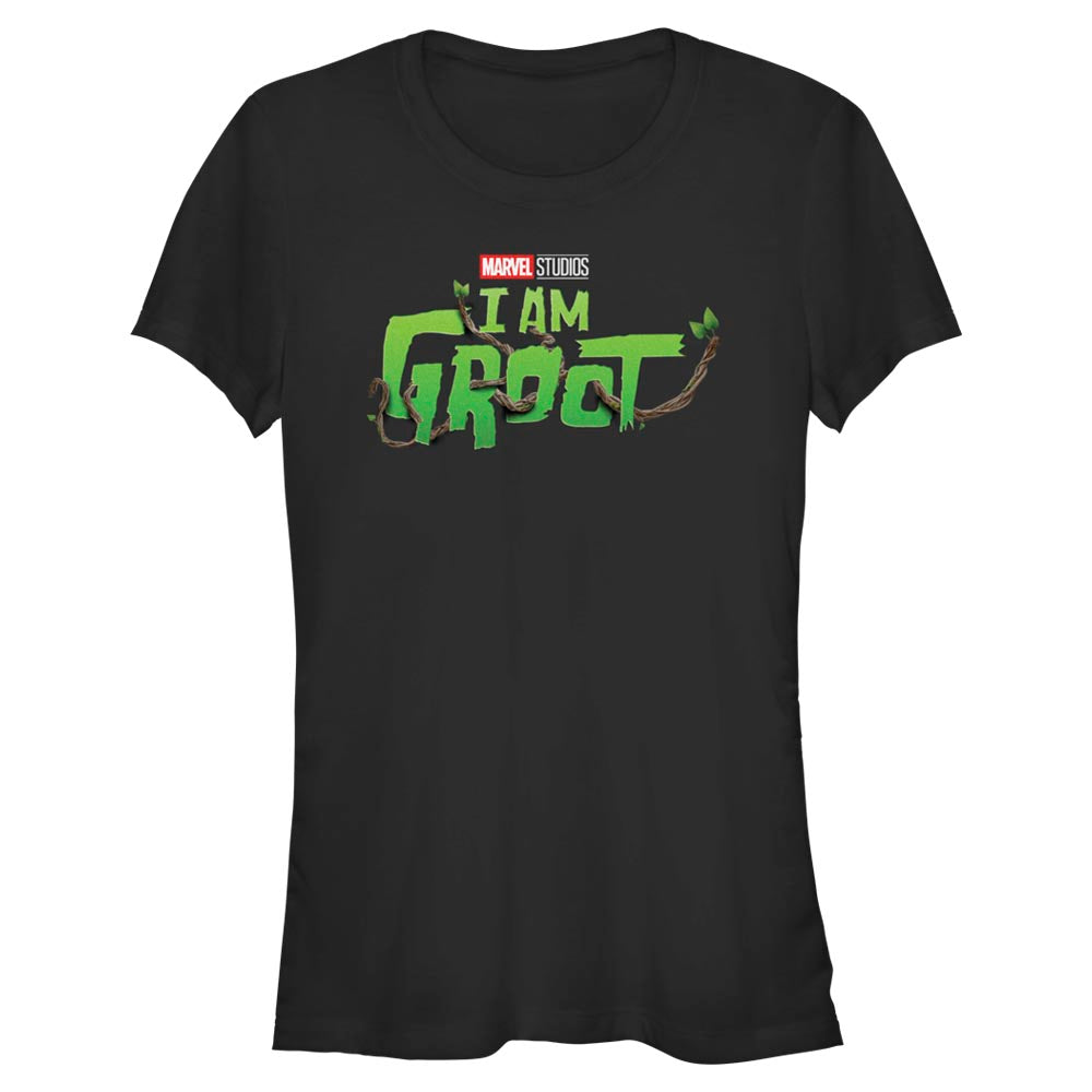 Marvel Groot Main Logo Juniors T Shirt
