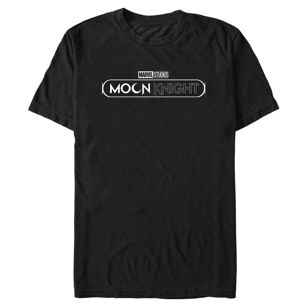 Marvel Moon Knight White Logo Mens T Shirt
