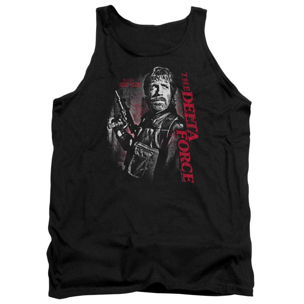Delta Force Black Ops Mens Tank Top Shirt Black Officially Licensed
