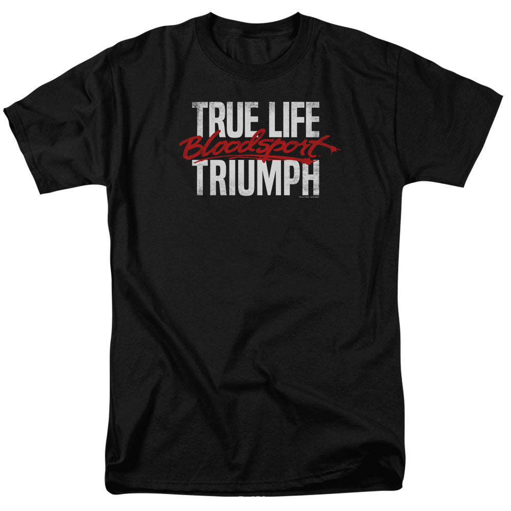 Bloodsport True Story Mens T Shirt Black Officially Licensed