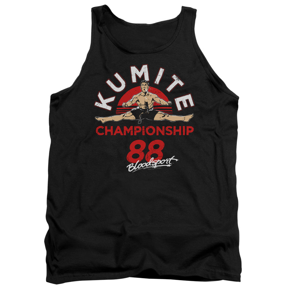 Bloodsport Championship 88 Mens Tank Top Shirt Black Officially Licensed