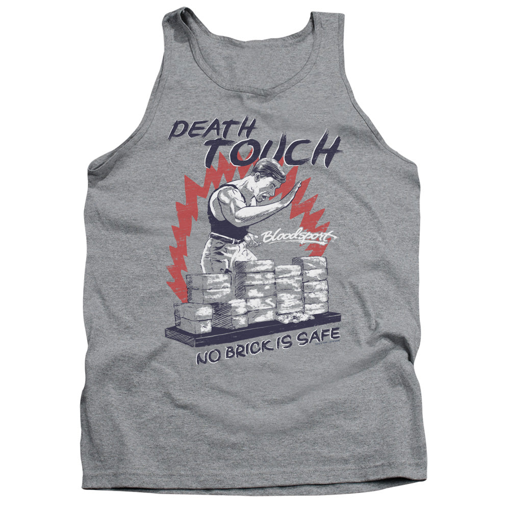 Bloodsport Death Touch Mens Tank Top Shirt Athletic Heather Officially Licensed
