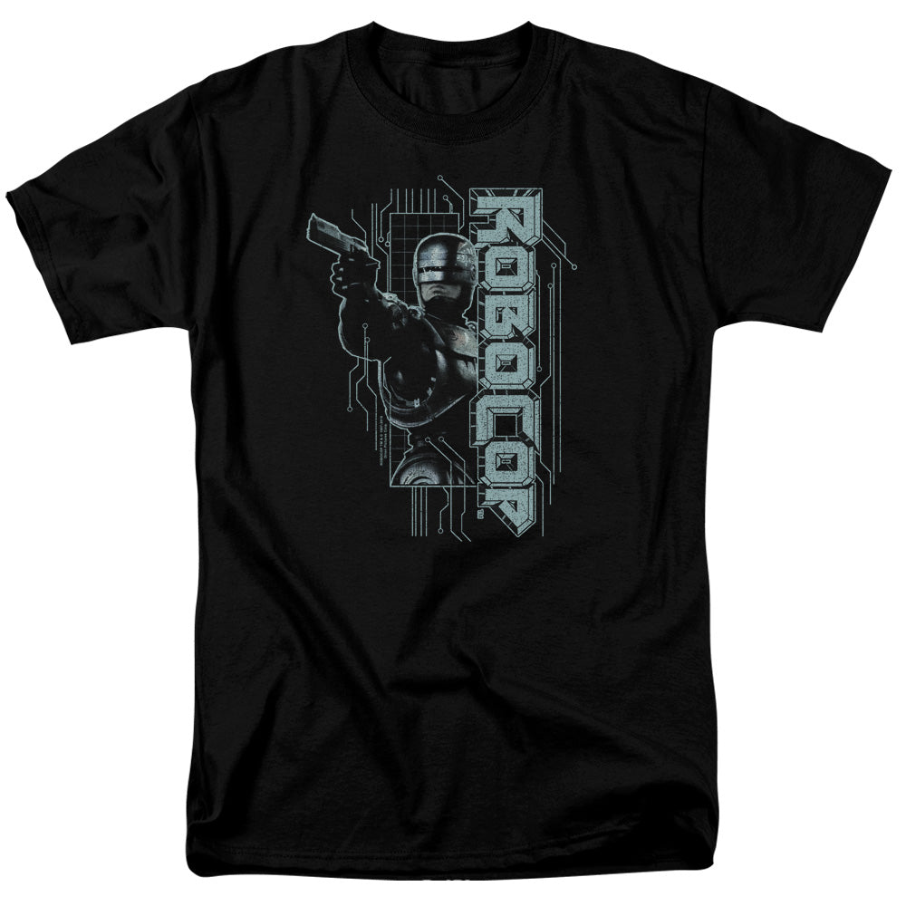Robocop Ed 209 Mens T Shirt Navy Blue Officially Licensed