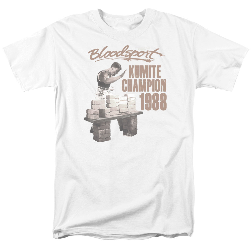 Bloodsport Dux Ash Mens T Shirt White Officially Licensed