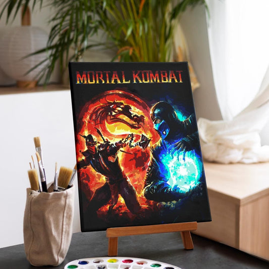 Mortal Kombat - Paint By Numbers Kit