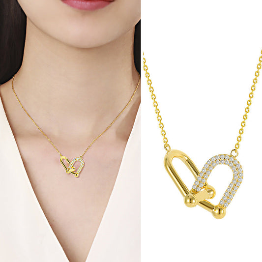 Internet Celebrity Vachette Clasp Necklace