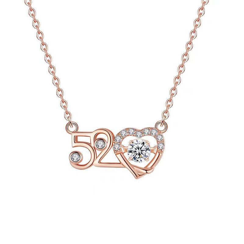 520 Beating Heart Pendant Necklace