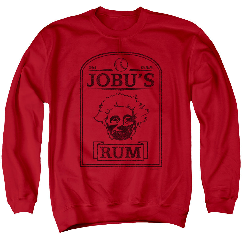 Major League Jobu'S Rum Mens Crewneck Sweatshirt Red Officially Licensed