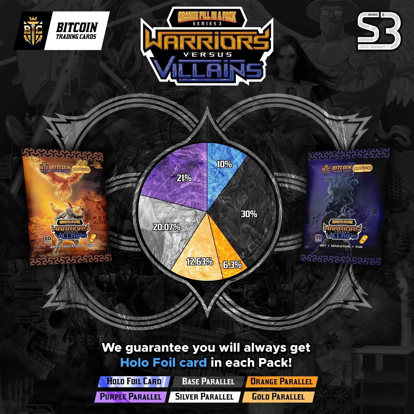 Case - OPP S3 Warriors vs Villains (8 Hobby Boxes)
