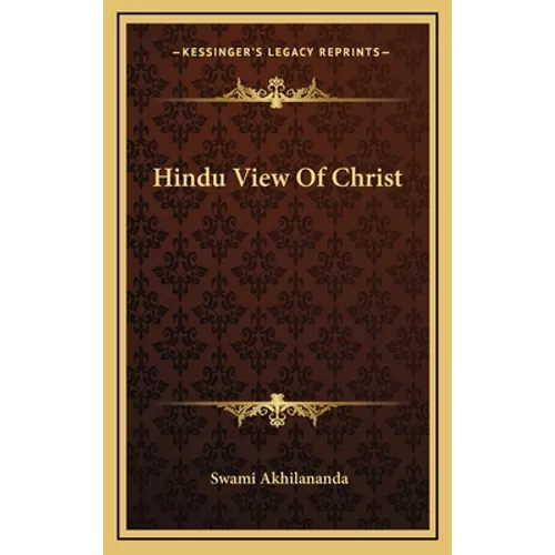 Hindu View Of Christ