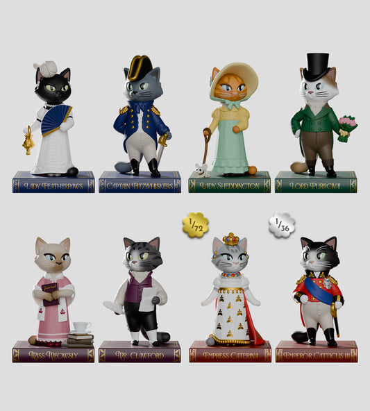 Kaleidos Creative: Regency Cats Blind Box