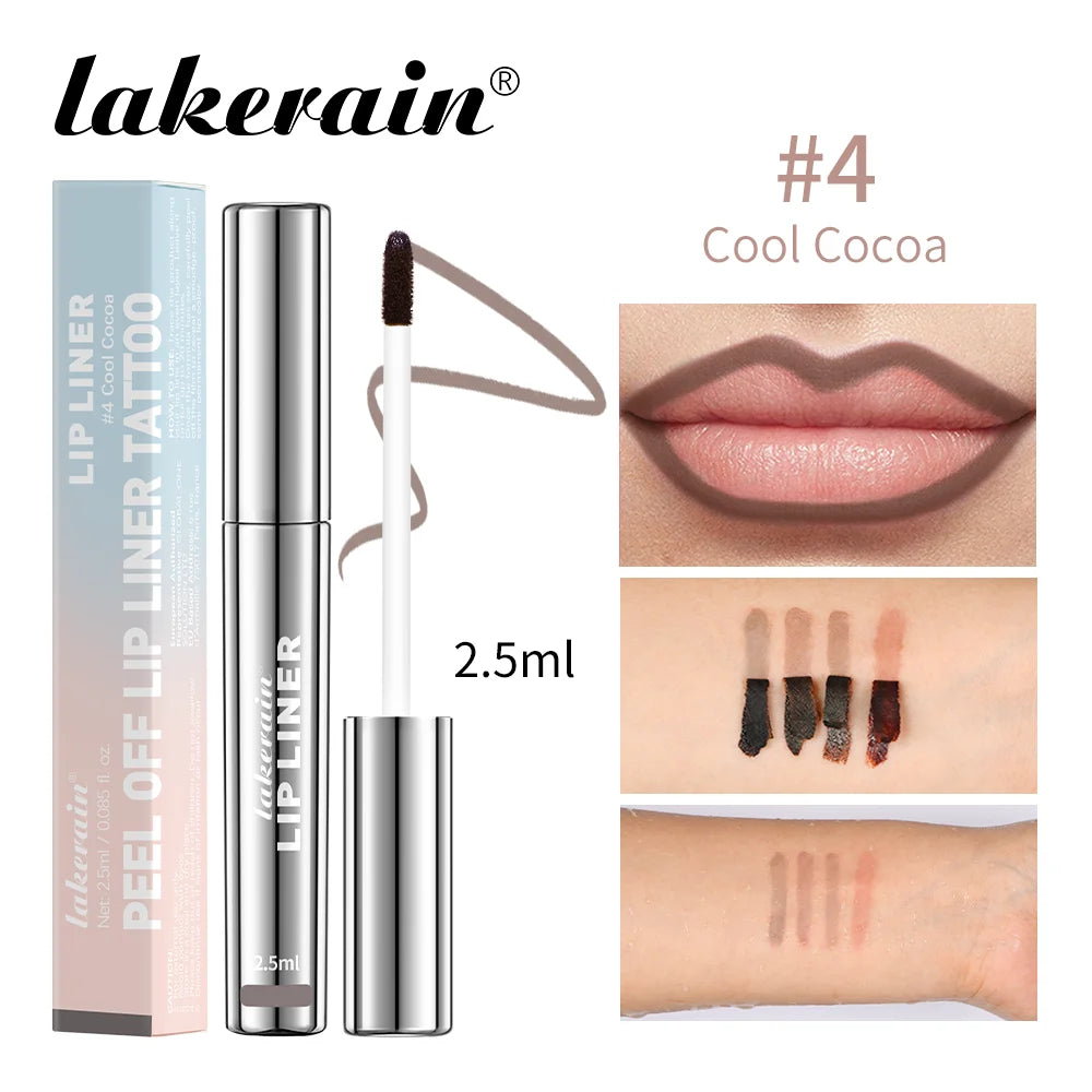 Tattoo Tease Lip Liner – Waterproof Peel-Off Lip Tint for Bold, Smudge-Free Color with a Satisfying Tear-Off Finish