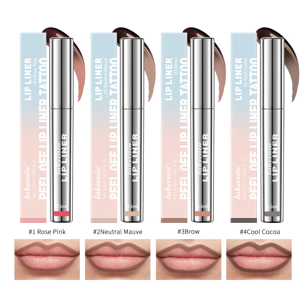 Tattoo Tease Lip Liner – Waterproof Peel-Off Lip Tint for Bold, Smudge-Free Color with a Satisfying Tear-Off Finish
