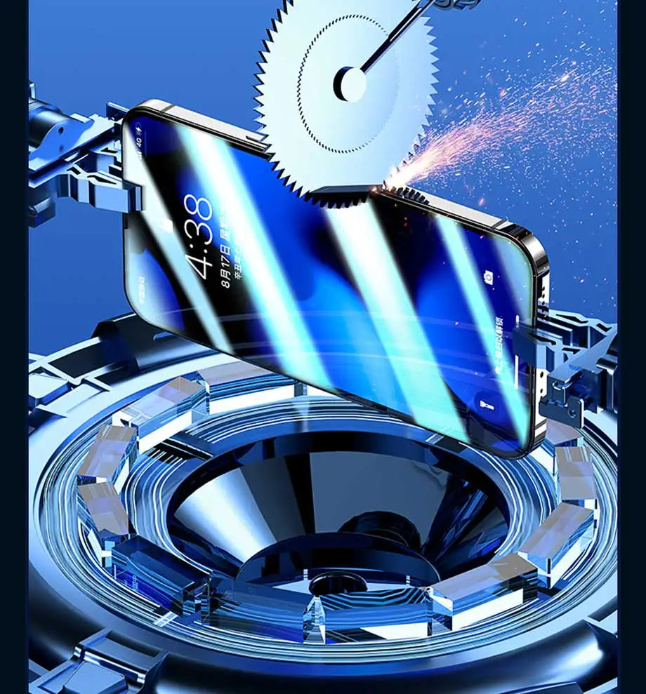 4PCS Tempered Glass for iPhone 11 12 13 14 15 Pro XR X XS Max Screen Protector on for iPhone 12 13 Mini 7 8 6 Plus SE Glass - THOOBO!