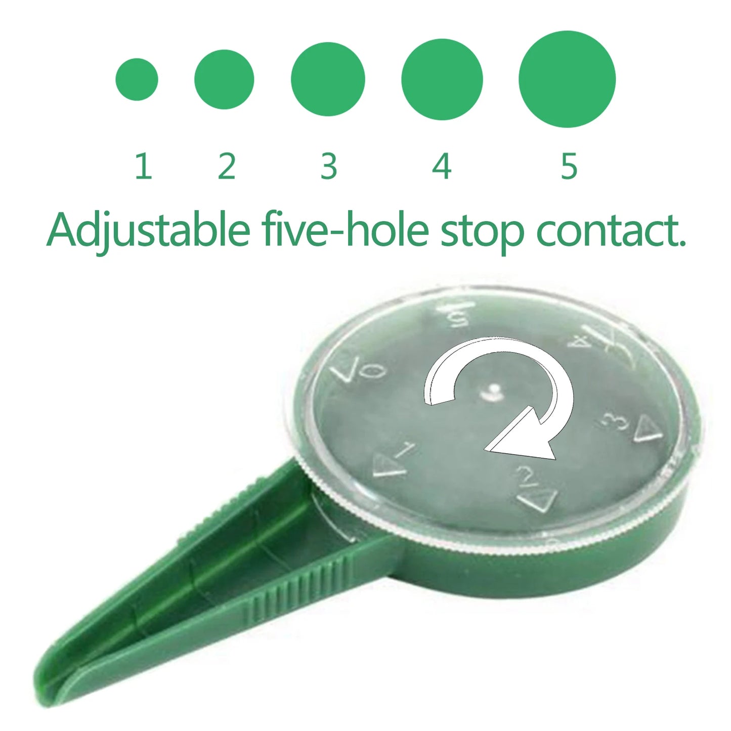 Gardening Seed Spreader Manual Seeder 1.5L Capacity with 5 Gears Adjustable for Sowing Fertilizing Melting Snow for Garden Lawn - THOOBO!